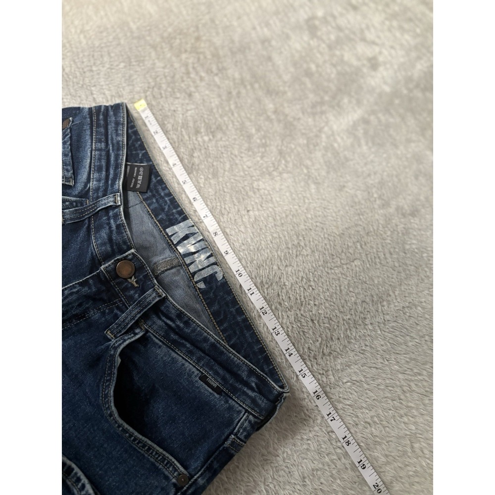 Mavi Premium Men's Skinny Blue Denim Jeans Size 31x30 Pants Stretch - Picture 6 of 9